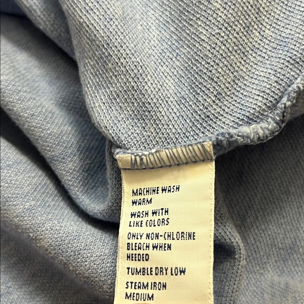 Polo Ralph Lauren Light Blue Long Sleeve Polo Shirt Mens Size Medium
